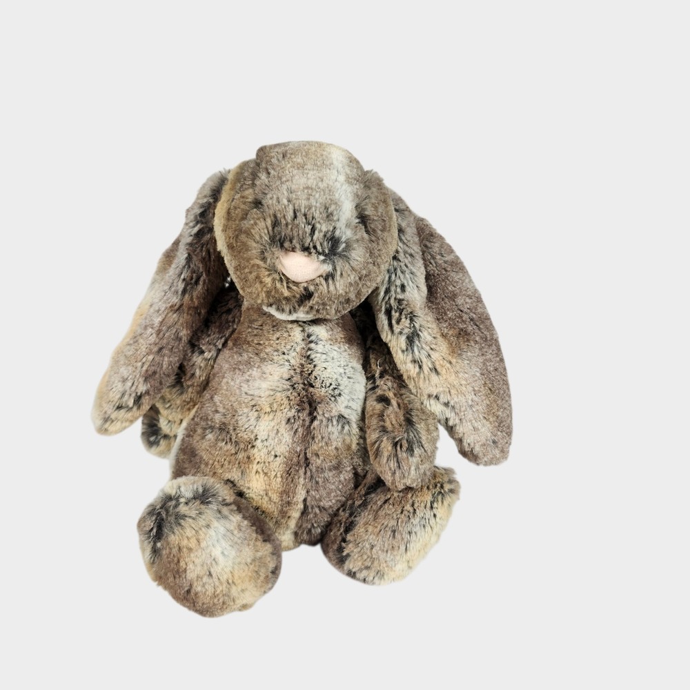 Jellycat Woodland Bashful Bunny Medium Stuffed Plush Rabbit